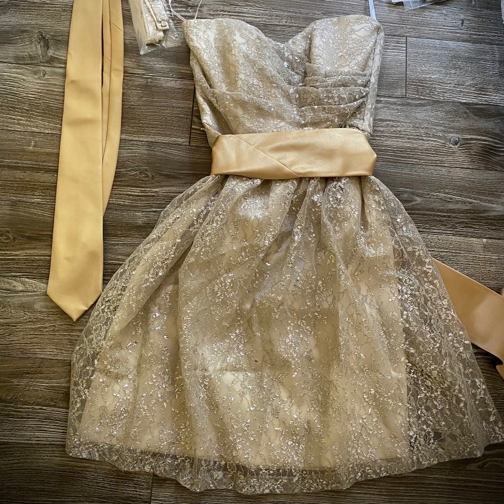 Custom designed dress new with tags